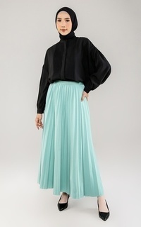 Skirt Dear Pleats Skirt - Green