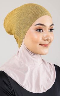 Scarf Cap Inner - Cashew