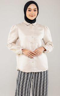 Kemeja Emily Shirt - Khaki