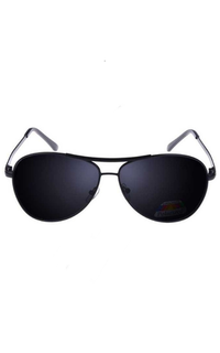 Kacamata Adkins Sunglasses Kacamata Hitam Fashion Pria  Lensa Polarized UV Protection Frame Material Alloy ORIGINAL - Black Gray