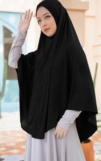 Hijab Instan Aminah Instant Black