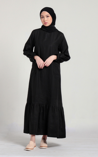 Long Dress Khansa Dress Black