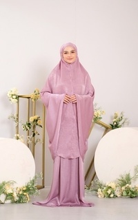 Mukena MUKENA LUNA PRAYER SET PURPLE | MUKENA SIMPLE