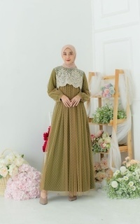 Long Dress Sandra Dress Army