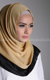 Pashmina JIR Shawl Black-Cream Black-Cream-53756