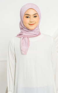 Hijab Motif Geoka Scarf - Pink