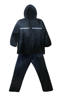 Coat Rhodey Pemp Rain Coat Jas Hujan Motor Anti Air Size S Material Nylon Elastis ORIGINAL - Black