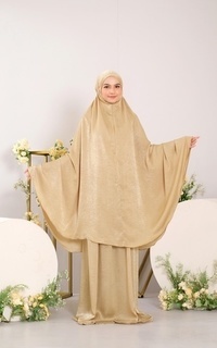 Praying Set MUKENA LUNA PRAYER SET OLIVE| MUKENA SIMPLE