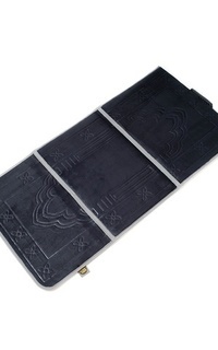 Sajadah Sajadah Sandar Multifungsi Untuk Sandar / Sender / Duduk / Lipat - Aniqoh Hitam - Black Black-539775
