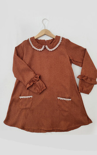 kids' clothing Tunic Aliza - Teracotta S