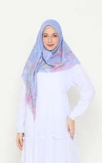 Printed Scarf KALYCA SERIES BLUE