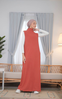 Gamis ERIKA GAMIS CURLY SLEEVELESS