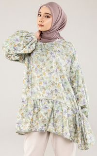 Bloom Blouse Green