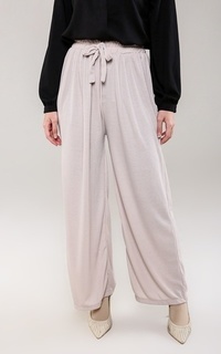 Celana Gia Knit Pants Beige