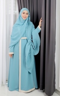 Long Dress Tyana Dress Set Turquoise