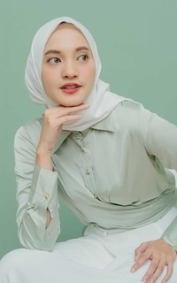 Blouse Tied Series Green Minty