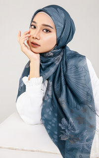 Hijab Motif Leena Scarf in Lazuli