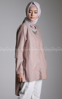 Tunik Thalitha Cream-54415