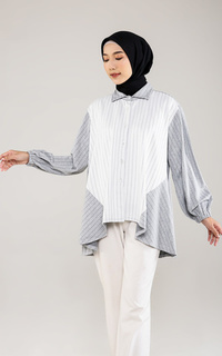 Kemeja Lita Shirt - White