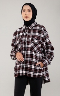 Kemeja Quilted Shirt/Jacket