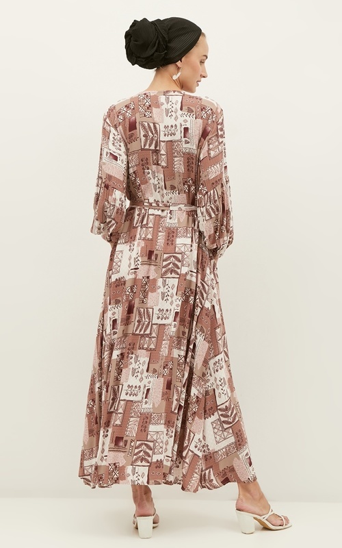 Shop komamu by konco.omahmu emily rosewood maxi dress Long Dress