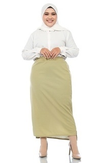 Rok Terra Skirt Sage Bigsize M16784 R54S6