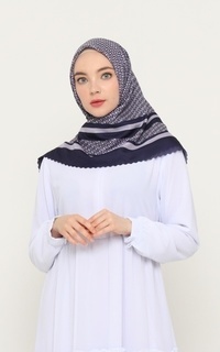 Hijab Motif SAMANTA SERIES NAVY