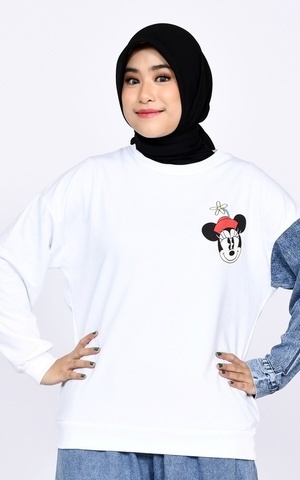 Sweater Sweater Micky Mini White