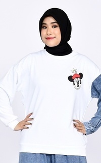 Sweater Micky Mini White