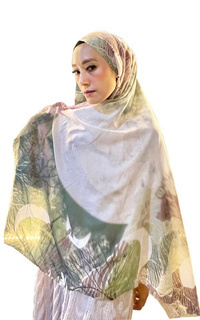 Hijab Motif Moonlight Scarf Green