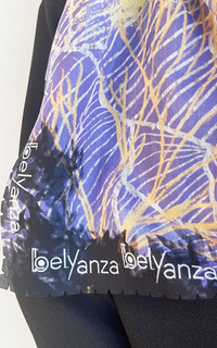 Printed Scarf Moonlight Scarf Starry purple Starry purple-548117