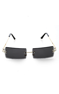 Glasses Mackenzie Kacamata Retro Sunglasses Women UV400 Material PC ORIGINAL - Gray