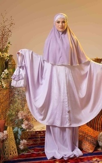 Mukena Nova 040 Shiza almahyra Maxi Purple