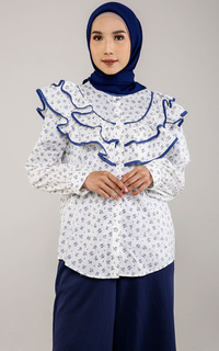 Kemeja Alice Ruffle Shirt