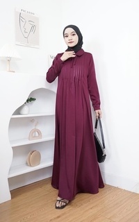 Gamis Lilita Dress Wine