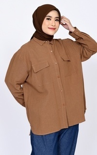 Blus Blouse Linen Farah