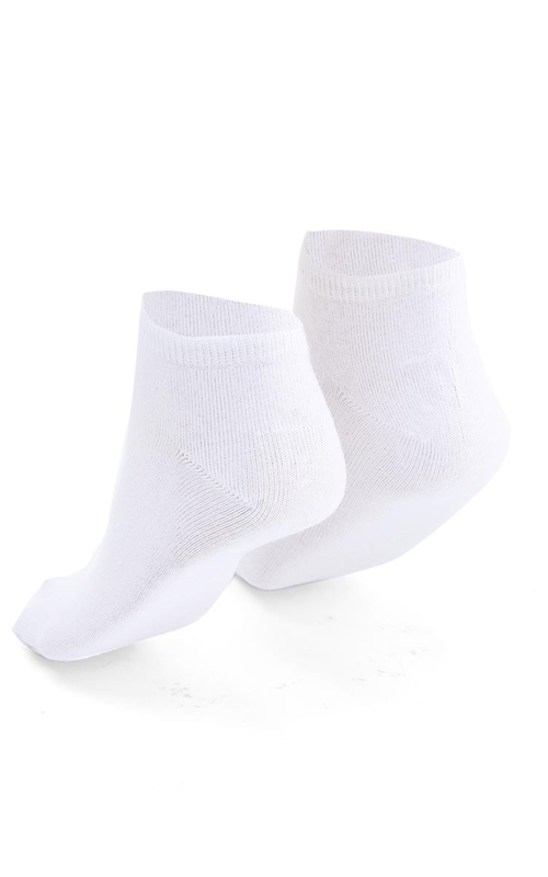 plain white trainer socks