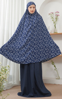 Mukena Tiara 521 Syafrina Safia Navy