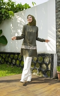 Tunic Maetha -  Atasan Tunik Muslim Wanita Lovana Series