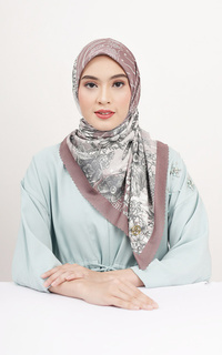 Hijab Motif Sarinah Scarf - Dusky