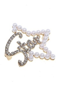 Jewelry Bros Mutiara Motif Star Aksesoris Wanita Design Elegant Premium Quality - Emas Emas-565817