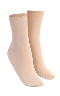 Socks Seish Kaos Kaki Pria Wanita Snow Socks Casual Footwear Material Wool ORIGINAL-Beige Nude-565910