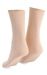 Socks Seish Kaos Kaki Pria Wanita Snow Socks Casual Footwear Material Wool ORIGINAL-Beige Nude-565911