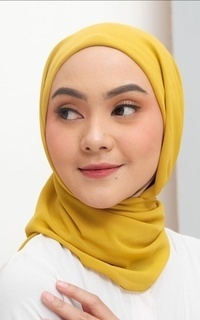 Instant Hijab Daily Square Inner Hijab Lime