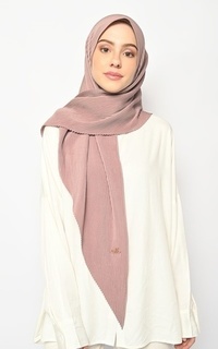 Hijab Instan [Defect Sale: Reject  Plisket] Suria Segitiga Instan Pleats