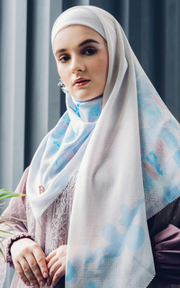 Hijab Motif Derma Scarf - Lasem Pink