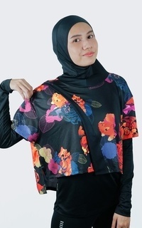 Rompi Trijee Women Vest Hijab With Outer - Alisha