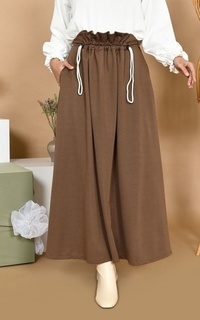 Rok Mybamus x Rahma.nura - Diana Skirt Mocca M17178 R47S3