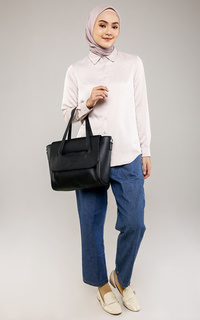 Tas CALEP - Hand Bag Wanita BIG LUXIE Series - Black