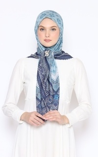 Hijab Motif IDENTITY SERIES BLUE
